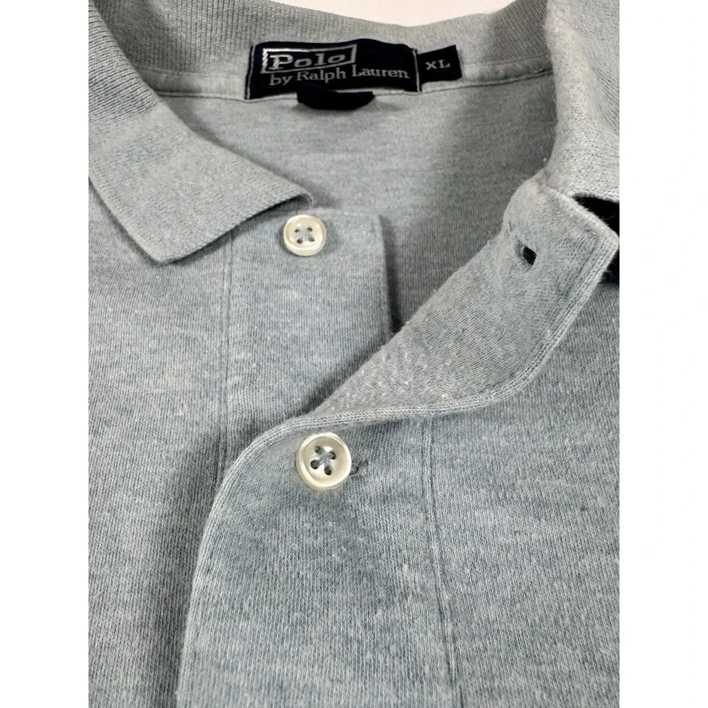 Polo Ralph Lauren Polo Shirt XL Light Blue Cotton Pony Logo Classic Men